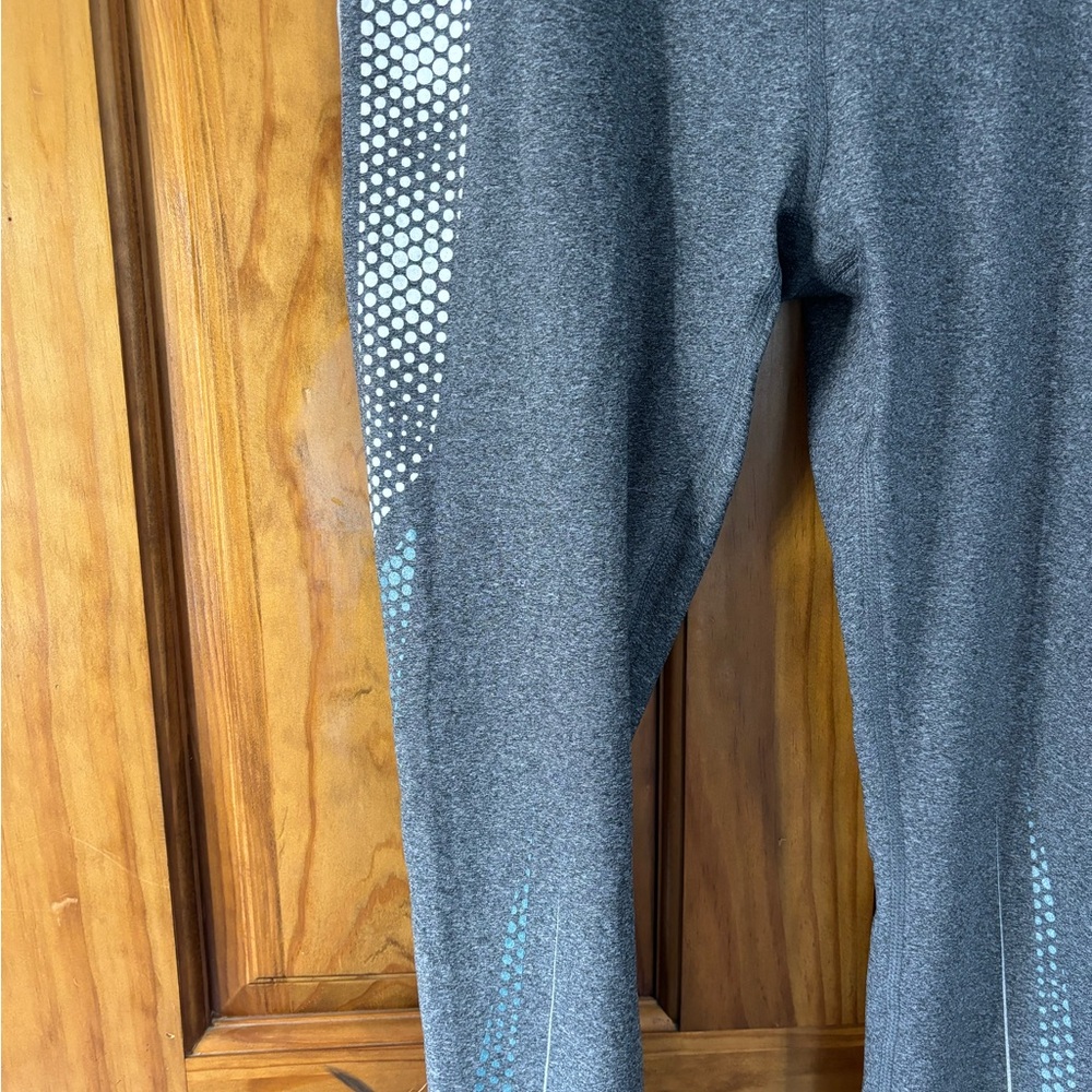 RBX | BRAND NEW W TAGS Gray Polka Dot Leggings - Picture 3 of 6